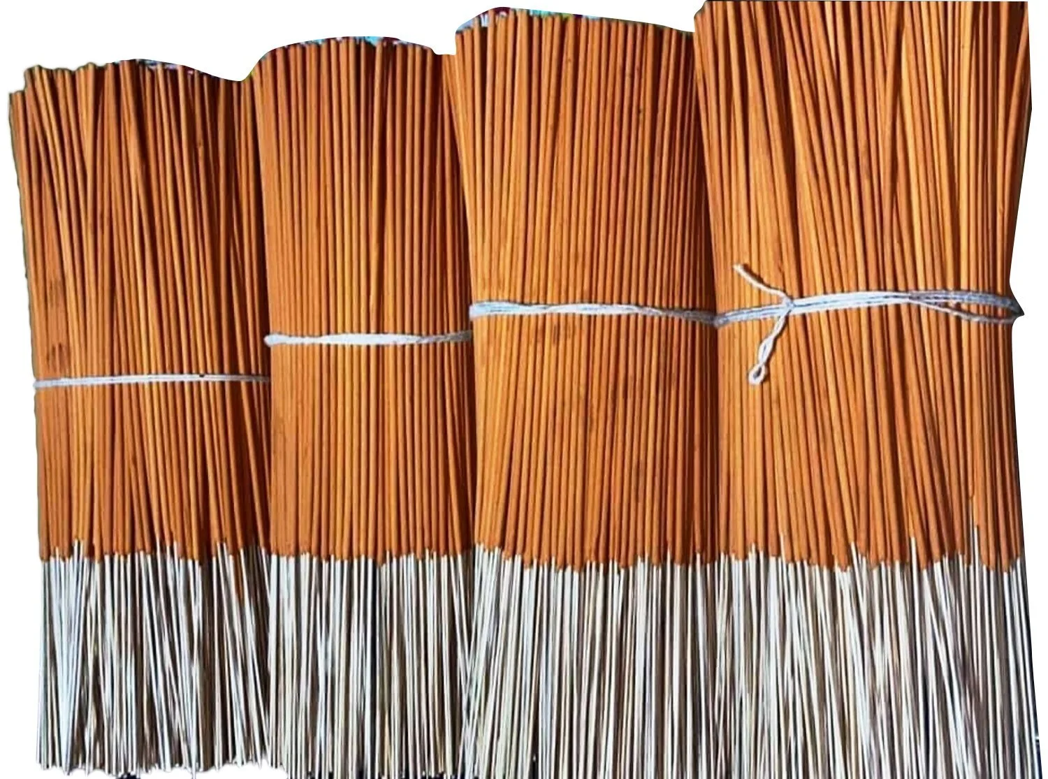 Image 12 Inch Brown Raw Incense Sticks