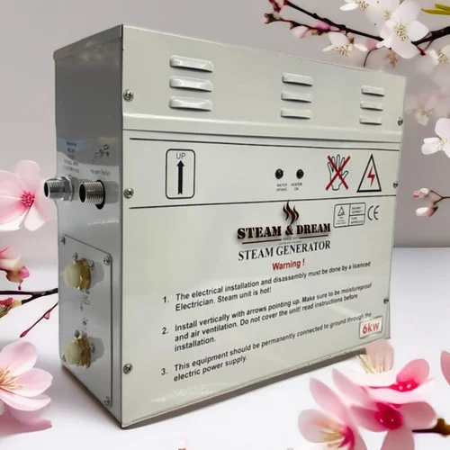 Image 6 Kw Stainless Steel Steam Bath Generator