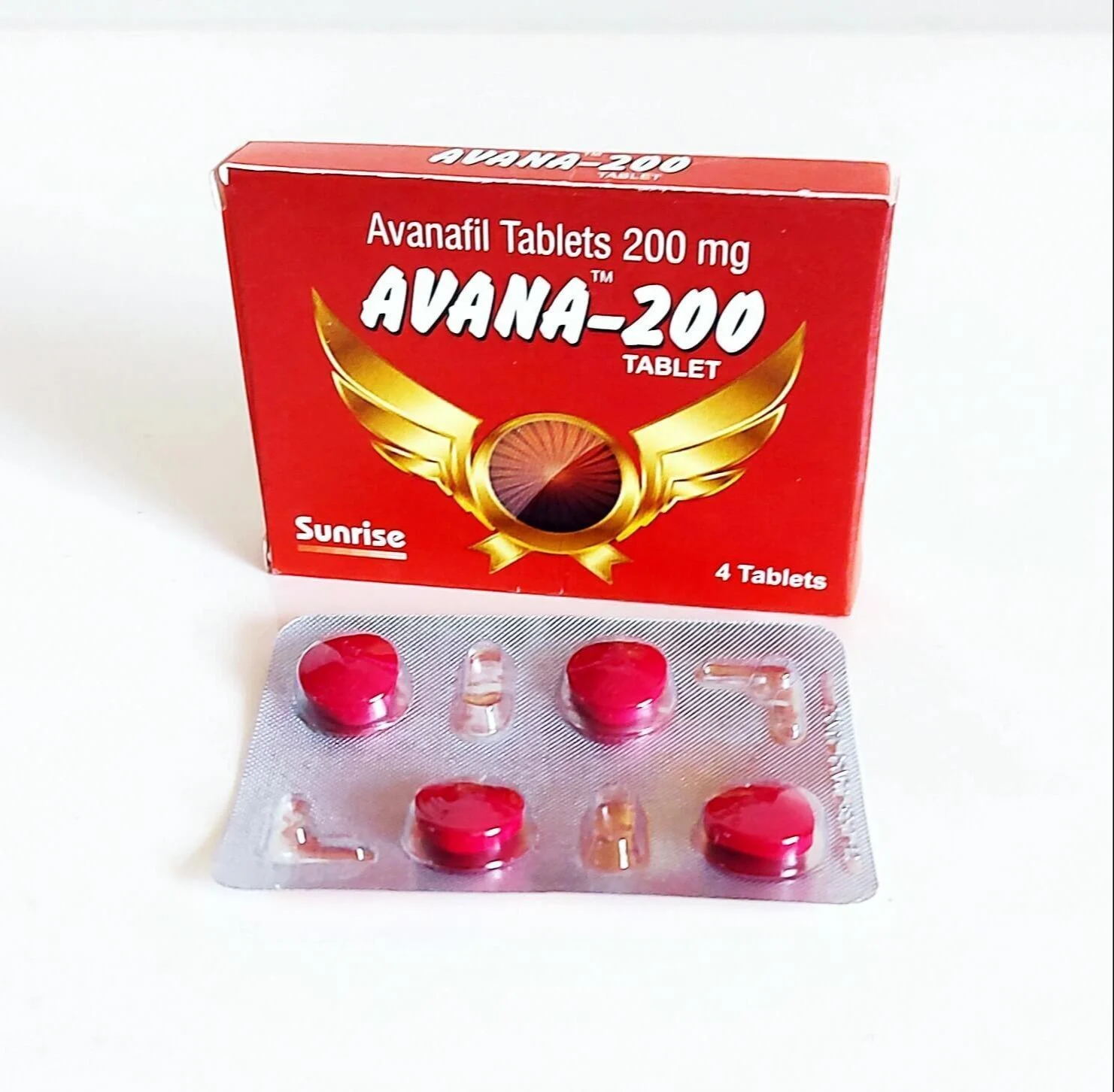 Image Avana 200mg Tablets