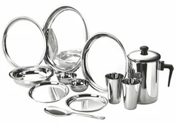 Stainless Steel Dinner Set