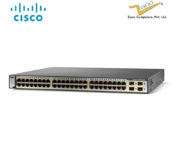 Image 3750-48TS-S Cisco Catalyst Switch