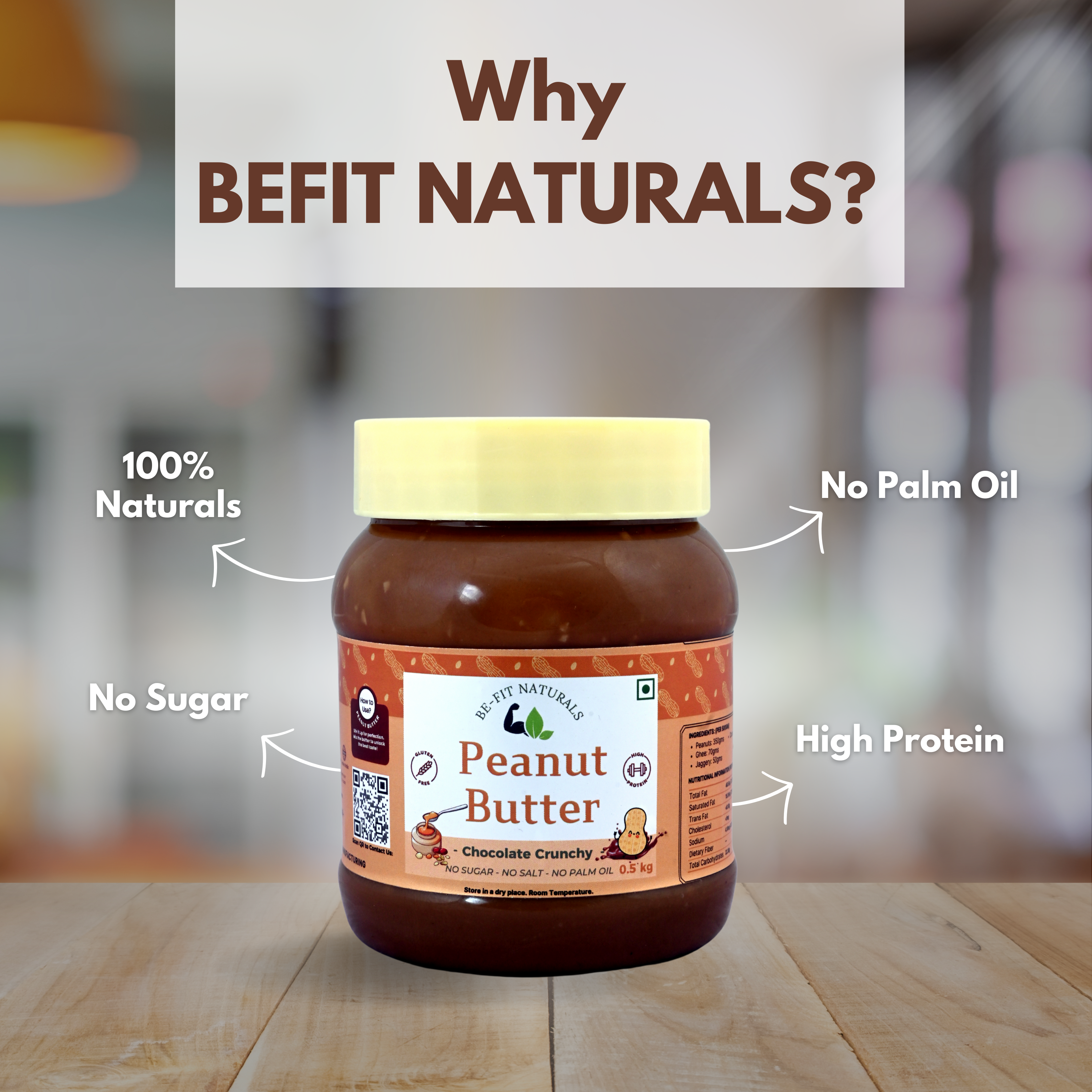 Image Peanut Butter Chocolate Creamy (340 gm)