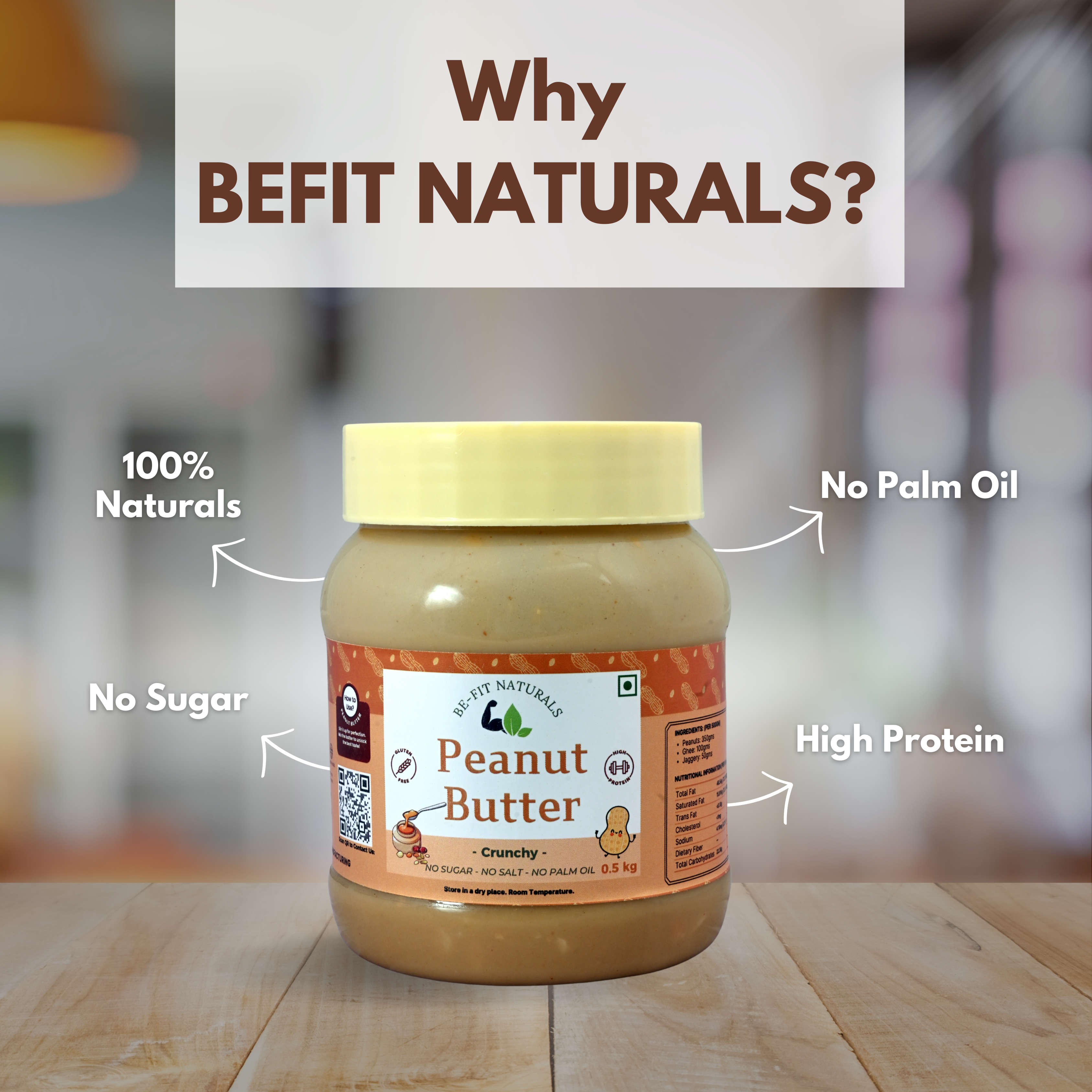 Image Peanut Butter Crunchy (340 gm)