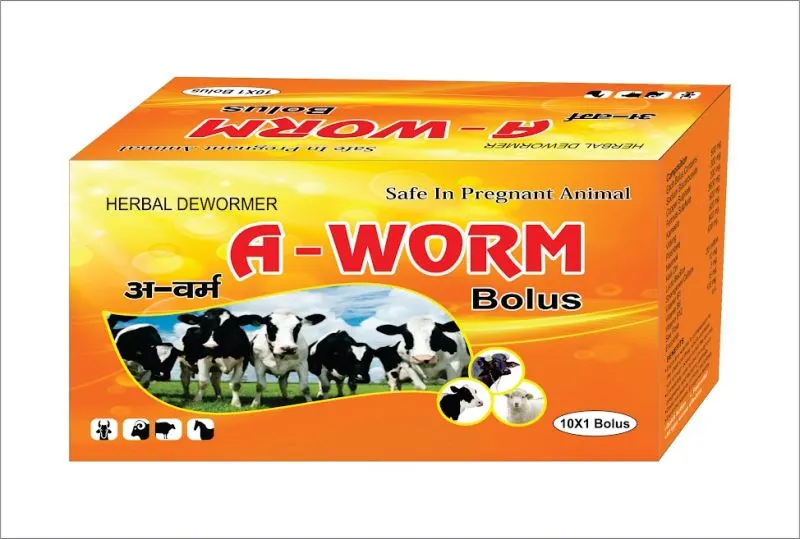 Image A-Worm Bolus Cattle Feed Supplement