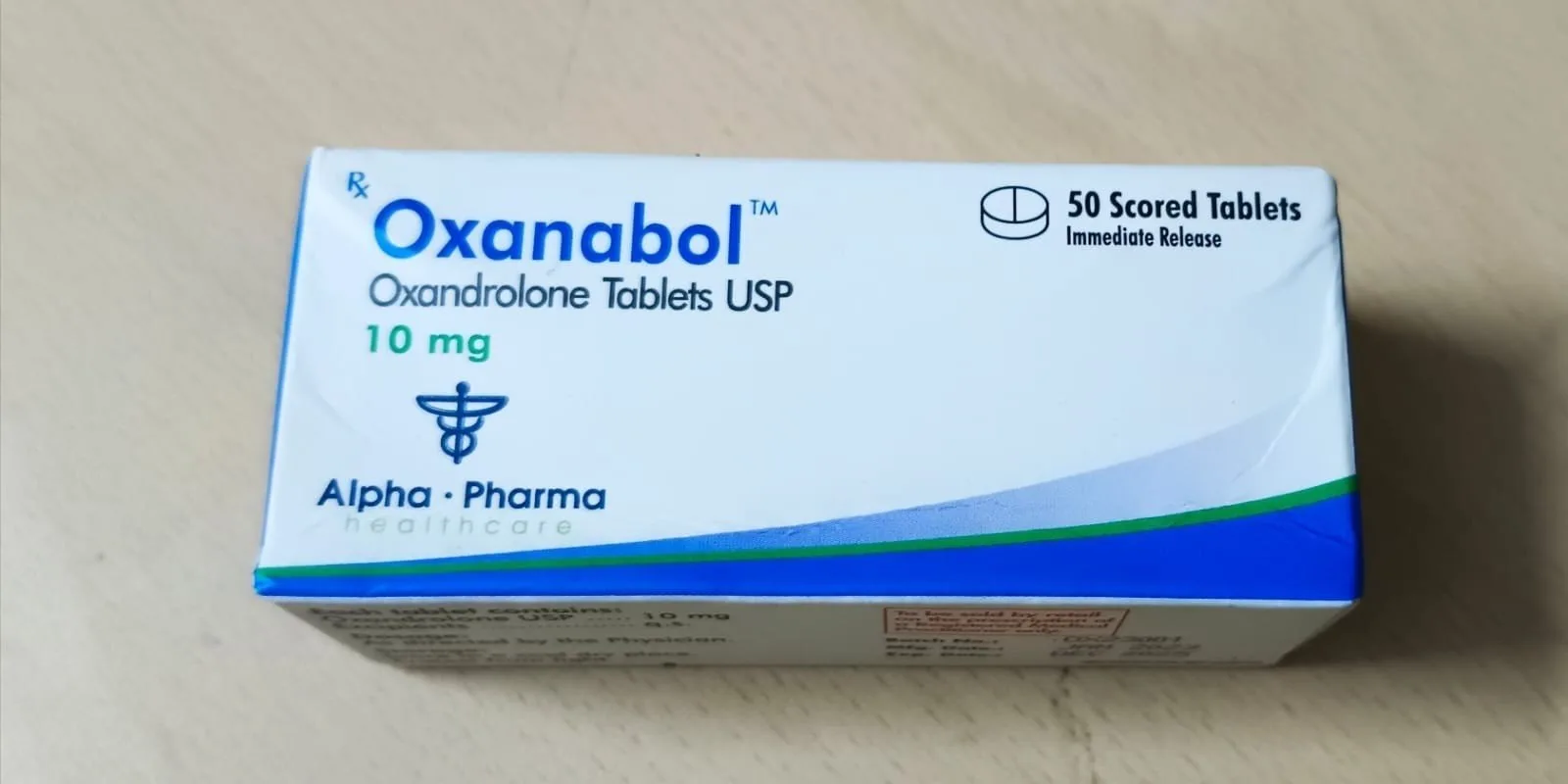 Image Alpha Pharma Oxandrolone 10mg Tablets