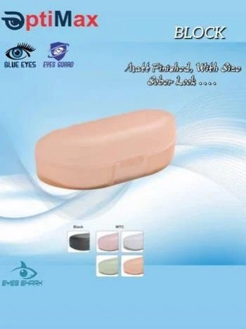 Block Plastic Spectacle Case
