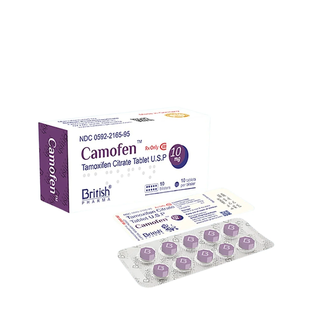 British Pharma Tamoxifen Citrate 10mg Tablet
