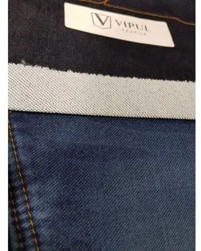 Image Cotton Polyester Denim Fabric