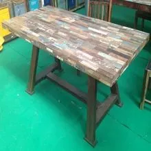 Image Handmade Wooden Dining Table