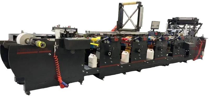 Image Inline Flexo Printing Machine Fully Controlled By Servo