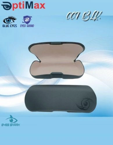 Image Multicolour OPTIMAX Plain Leather Plastic Spectacle Case