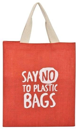 Printed Jute Handbag