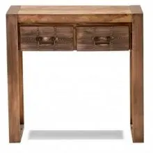 Image Wooden Handmade Side Console Table
