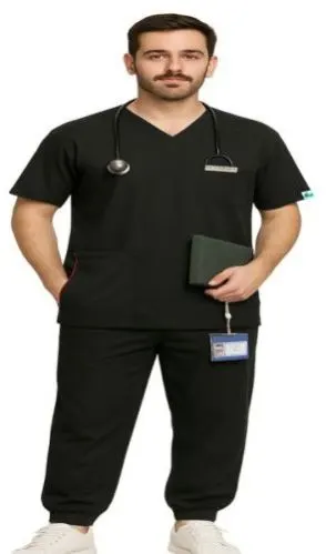 Image 11 Pocket Men Medical Scrub Suits