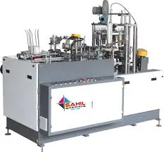 Image 3 Phase Automatic High Speed Paper Cup Making Machine