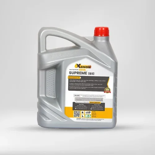 3.5 Litre Xenon 5W40 Supreme Car Engine Oil