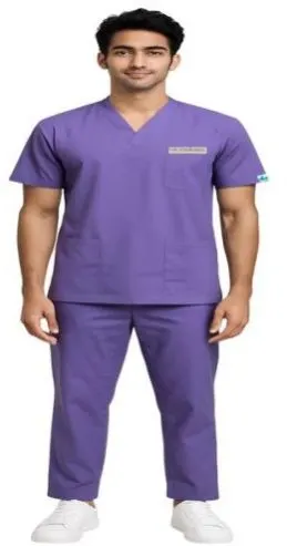 Image 4 Pocket Men Medical Scrub Suits