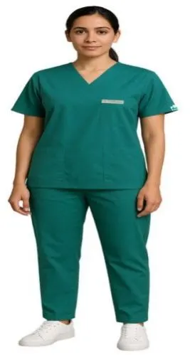 Image 6 Pocket Women Medical Scrub Suits