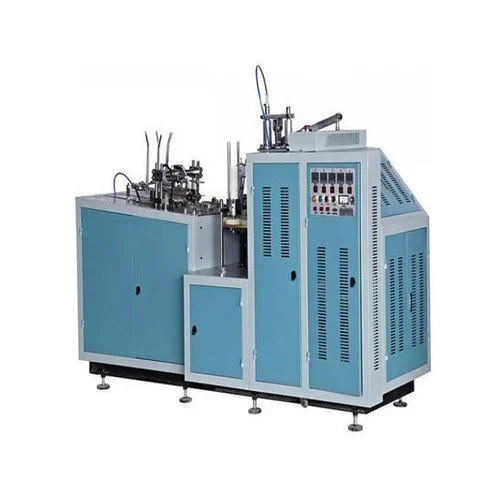 Image automatic paper cup making machine