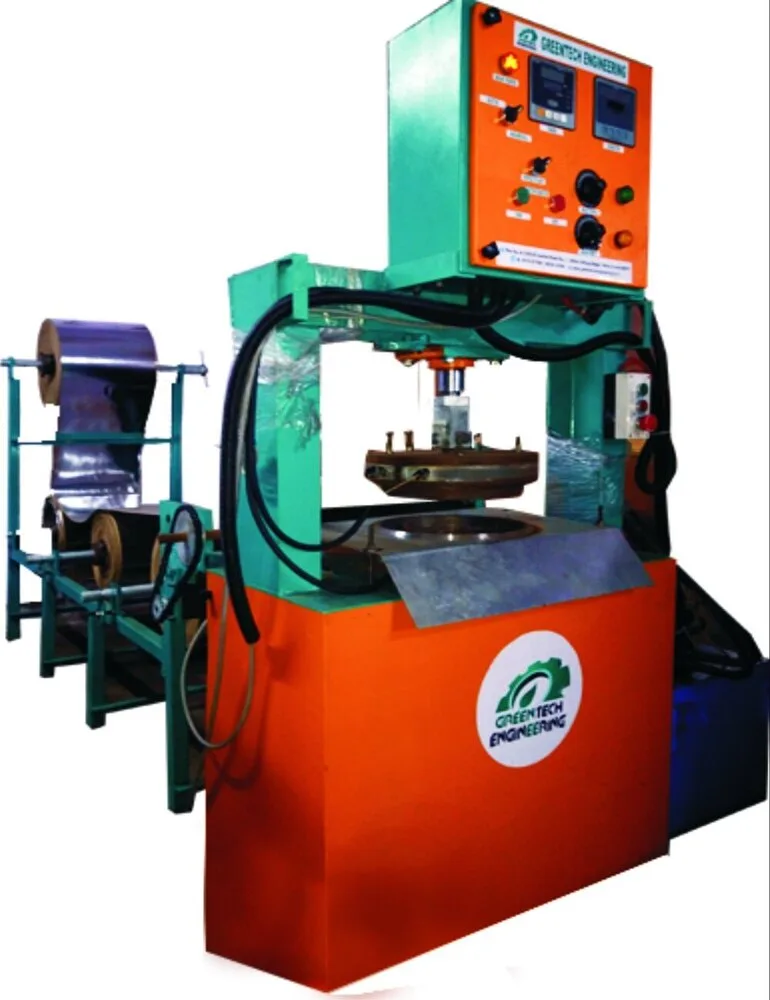 Image Automatic Paper Thali Making Machine
