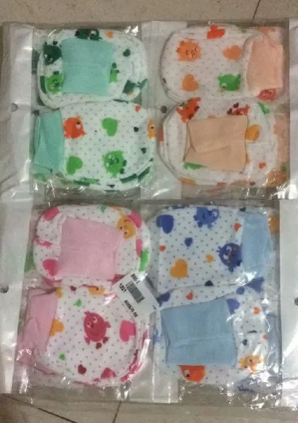 Image Baby Mittens Booties Set