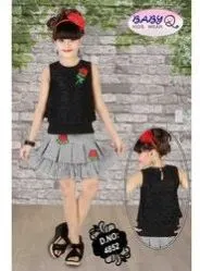 Image Baby Party Wear, Kids Girls Frock, Size : 16x20
