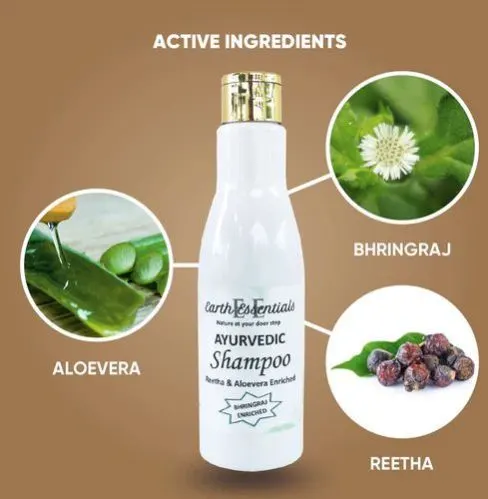 Image Bhringraj Hair Herbal Shampoo