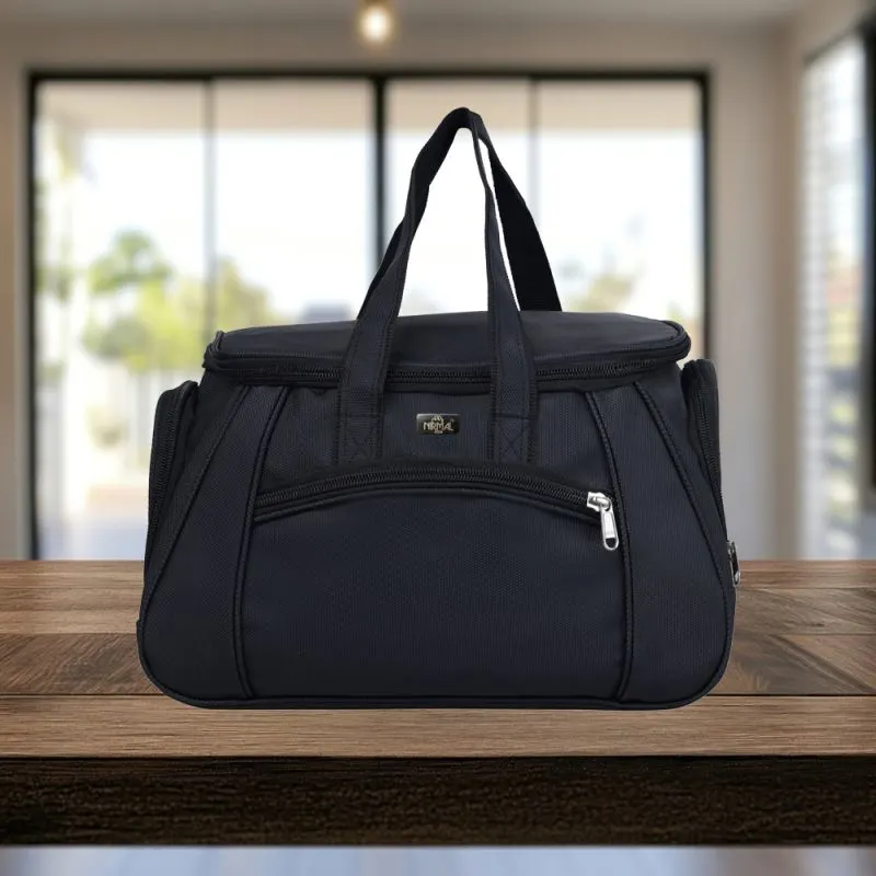 Image Black Leather Travel Bags