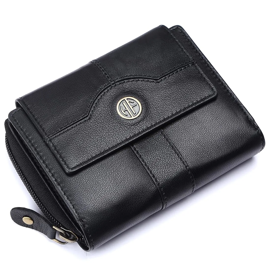 Image Black Premium Leather Ladies Wallet