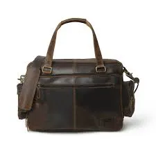 Image Buffalo Leather Office Bag