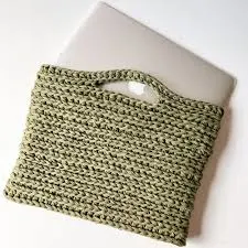 Image Crochet Laptop Bags