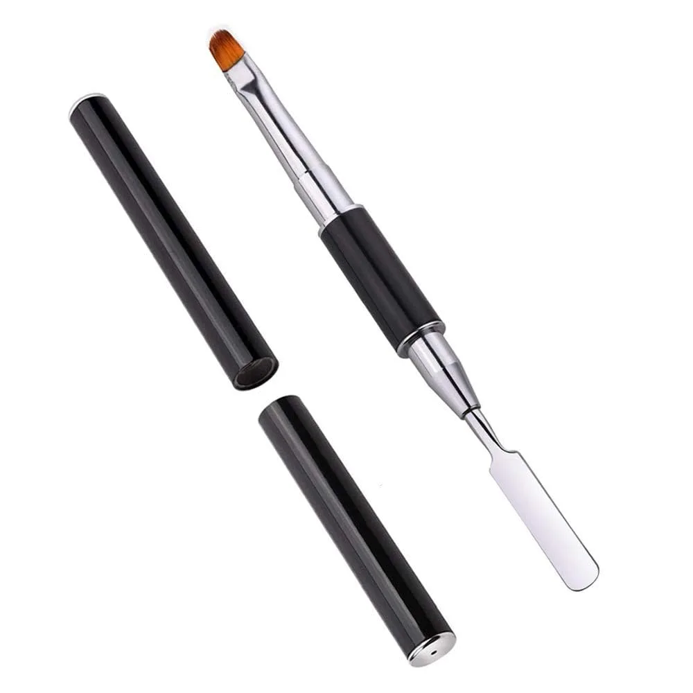 Image Dual Head Poly Gel Brush