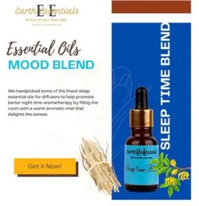 Image Earth Essentials Sleep Time Blend Aromatherapy Oils, Color : Natural