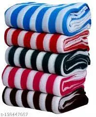 Fleece Check Blanket (600Gm)