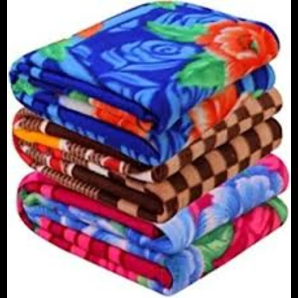 Fleece Printed Blanket 1Kg (Travel Use)
