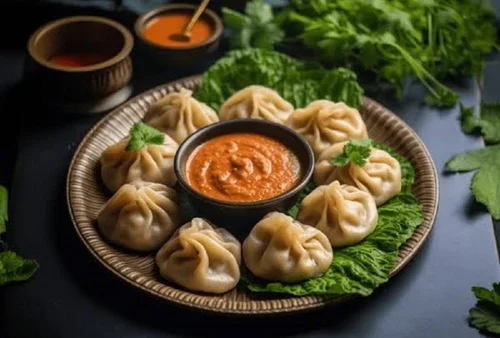 Image Frozen Chicken Cheese Momos