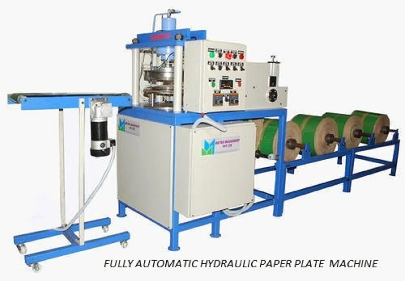 Fully Automatic Hydraulic Paper Plate Making Machine