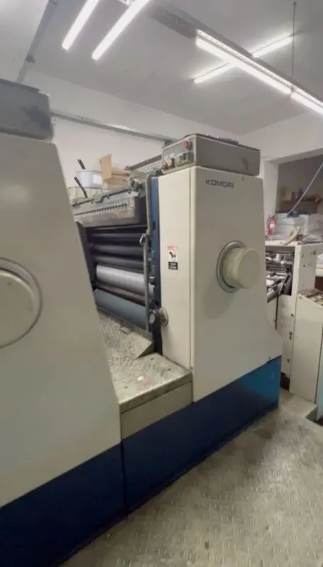 Image Komori Offset Printing Machine