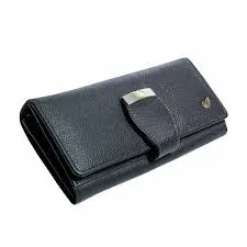 Image Lades Black High Quality Leather Wallet