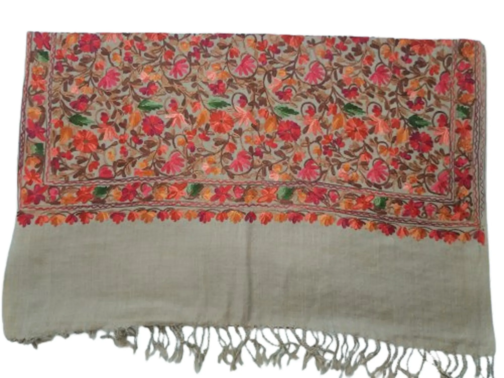 Ladies Pure Woolen Pashmina Jaal Stole