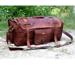 Leather Duffel Bag
