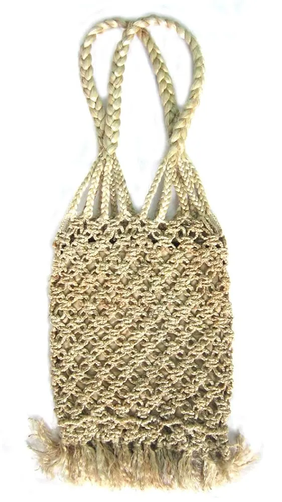 Macrma Jute Hand Bag