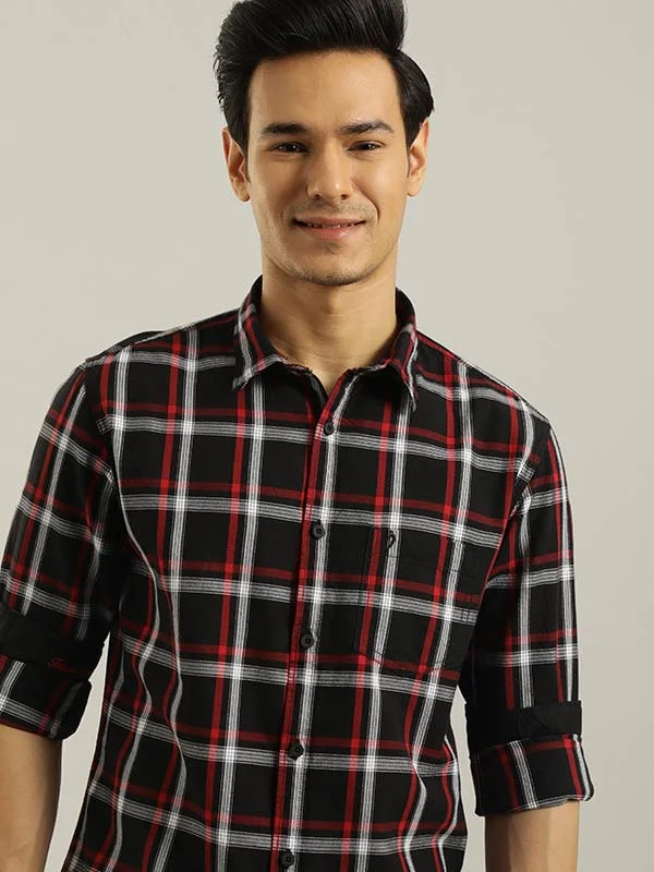 Image Mens Check Cotton Shirt
