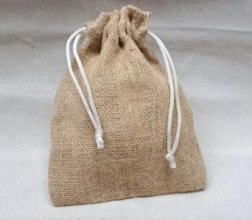 Image Plain Jute Pouch Bag