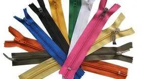 Image Polished Plain Nylon CFC Zippers, Zipper Type : One Sided