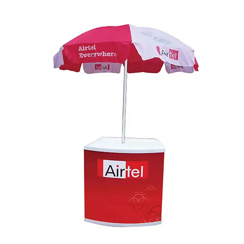 Image Printed Advertising Standee Umbrella