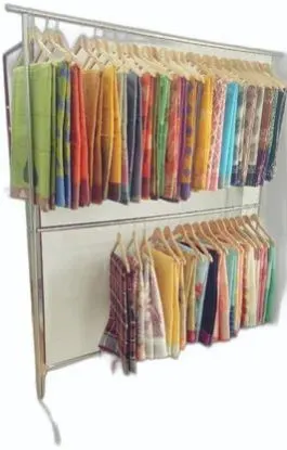 Stainless Steel Garment Display Stand