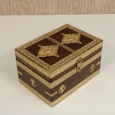 Image Wooden Handicraft Jewellery Box
