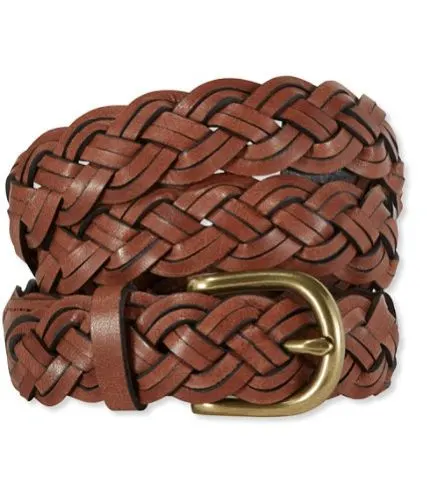 Image Woven Leather Belt