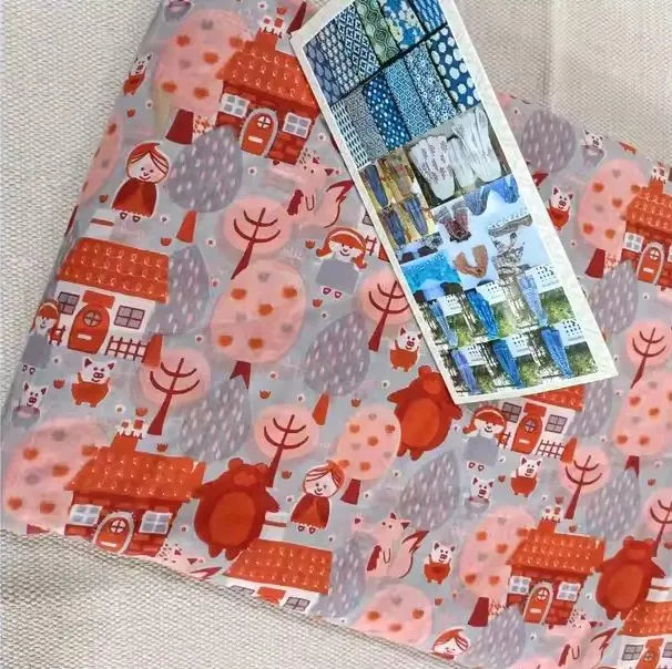 Image 100% Cotton Printed Fabrics